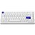 Teclado Gamer Mecânico Akko MOD007B PC RGB 75% Hot Swap Sem Fio - Branco/Azul (Inglês) - Imagem 1
