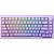 Teclado Gamer Mecânico Akko MonsGeek M1W V3 HE-SP RGB Sem Fio - Lilac Purple (Inglês) - Imagem 1