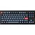 Teclado Gamer Mecânico Keychron V3 Max RGB Sem Fio Switch Red - Carbon Black (Inglês) - Imagem 4