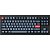 Teclado Gamer Mecânico Keychron V3 Max RGB Sem Fio Switch Red - Carbon Black (Inglês) - Imagem 2