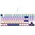 Teclado Gamer Mecânico Machenike K500B-B87 - Branco/Azul - Imagem 3