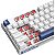 Teclado Gamer Mecânico Machenike K500B-B87 - Branco/Azul - Imagem 4