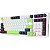 Teclado Gamer Mecânico Redragon Eisa Max K686WBG-RGB-MAX 96% RGB Sem Fio Switch Mint Mambo - Branco/Preto/Verde (Inglês) - Imagem 3