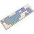 Teclado Gamer Mecânico Redragon Faye K685PYG RGB USB-C Switch Dragon Chant - Branco/Celeste (Inglês) - Imagem 10