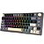 Teclado Mecânico Royal Kludge M75 75% Linear Wireless Switch Silver - Phantom - Imagem 2