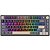 Teclado Mecânico Royal Kludge M75 75% Linear Wireless Switch Silver - Phantom - Imagem 1