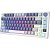 Teclado Mecânico Royal Kludge M75 75% Tátil Wireless Switch Brown - Ocean Blue - Imagem 1