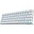 Teclado Mecânico Royal Kludge RK61 60% RGB Tátil Wireless Switch Brown - Branco - Imagem 2