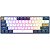 Teclado Mecânico Royal Kludge RK61 Plus 60% RGB Click Wireless Switch Blue - Blue - Imagem 3
