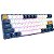 Teclado Mecânico Royal Kludge RK61 Plus 60% RGB Linear Wireless Switch Skycyan - Blue - Imagem 1