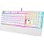 Teclado Mecânico Royal Kludge RK918 100% RGB Linear Switch Red - White - Imagem 2