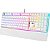 Teclado Mecânico Royal Kludge RK918 100% RGB Linear Switch Red - White - Imagem 4