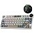 Teclado Mecânico Royal Kludge RKN80 75% RGB Sem Fio Switch Brown - Pearly Dawn (Inglês) - Imagem 1