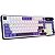 Teclado Mecânico Royal Kludge RKS98 96% RGB Sem Fio Switch Blue - Blackberry Mousse (Inglês) - Imagem 9