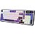 Teclado Mecânico Royal Kludge RKS98 96% RGB Sem Fio Switch Blue - Blackberry Mousse (Inglês) - Imagem 3