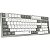 Teclado Redragon BK-7111 Sem Fio - Cinza/Branco (Inglês) - Imagem 5