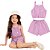 Fantoni Conjunto Infantil Menina  Cropped + Shorts Fru-Fru (50730) - Imagem 1