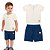 Fantoni Conjunto Menino Camiseta Gola + Bermuda (80298 - 80378) - Imagem 1
