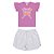 Fantoni Blusa Borboleta+Short Listra (10529 -10590) - Imagem 3