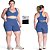 Conjunto Fitness Top C/ Bojo + Bermuda Plus (Ref: 12500) - Imagem 1