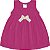 Fantoni Vestido Meia Malha Fio Penteado Brilho Rosa ( 30530) - Imagem 1