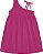 Fantoni Vestido Juvenil Rotativo Com Brilho Rosa (10635) - Imagem 1