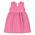 Fantoni Vestido Malha Anarruga Rosa Médio (40555) - Imagem 1