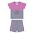 Fantoni Conj Blusa C/ Recorte E Shorts Lilás Médio (40846) - Imagem 1
