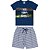 Fantoni Conjunto Camiseta e Bermuda Marinho (90206 - 90369) - Imagem 1