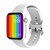 Relógio Inteligente Smartwatch Iwo 12 Pro W26 - Serie 6 - Prata e Branco + Brinde Pulseira Rosa - Original - Imagem 2