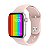 Relógio Inteligente Smartwatch Iwo 12 Pro W26 - Serie 6 - Prata e Branco + Brinde Pulseira Rosa - Original - Imagem 6