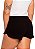 Short luxo moletinho preto - Imagem 2