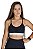 Top luxo madri white gold franzido com bojo - Imagem 1