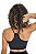 Top luxo essence franzido preto com bojo - Imagem 2