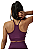 Top luxo essence franzido malbec com bojo - Imagem 2