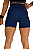 Short luxo essence liso marinho - Imagem 2