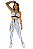 Conjunto legging galaxy white moon - Imagem 1