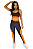 Conjunto luxo colors black orange - Imagem 1