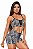 Short luxo jacquard galhos pretos - Imagem 1
