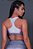 Top fitness estampado sublimado gray pink - Imagem 2