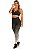 Legging luxo jacquard degrade over black - Imagem 3