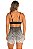 Short luxo jacquard degrade over black - Imagem 2