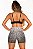 Short luxo jacquard degrade white black - Imagem 2
