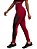 Legging basic vinho com tule lateral - Imagem 1