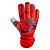 Luva de Goleiro Reusch Attrakt Grip - Vermelho+Branco - Imagem 2