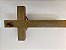 Crucifixo de mesa e parede (só retirar a base) em madeira ônix 12cm - 165522 - Imagem 5