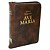 Bíblia de BOLSO com zíper marrom - Imagem 1