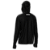 Camisa Poliamida com Capuz, Passante no Polegar, Preta - Imagem 6