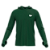 Camisa Poliamida com Capuz, Passante no Polegar, Verde - Imagem 1