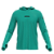 Camisa Poliamida com Capuz, Passante no Polegar, Verde Claro - Imagem 1